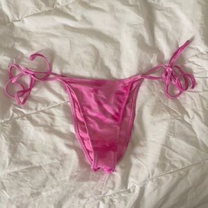 Tie dye bikini bottom cheeky brazilian cut